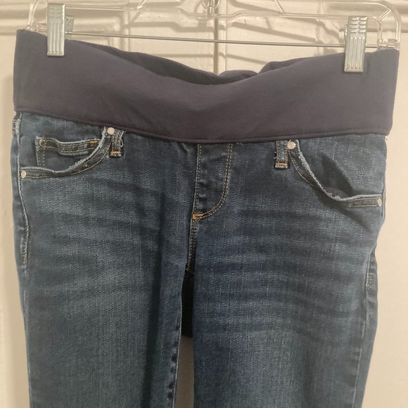 GAP under bump maternity skinny jeans - Picture 2 of 6